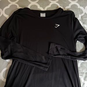 Oversized Black Gymshark Shirt